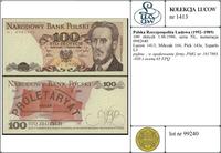 Polska, 100 złotych, 1.06.1986