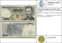 Polska, 200 złotych, 1.06.1986