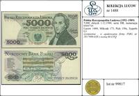 Polska, 5.000 złotych, 1.12.1988