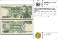 Polska, 5.000 złotych, 1.12.1988