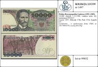 Polska, 10.000 złotych, 1.12.1988