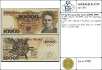 Polska, 20.000 złotych, 1.02.1989