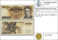 Polska, 20.000 złotych, 1.02.1989