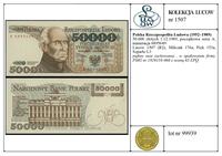 Polska, 50.000 złotych, 1.12.1989