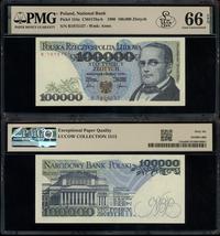 Polska, 100.000 złotych, 1.02.1990