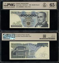 Polska, 100.000 złotych, 1.02.1990