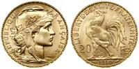 Francja, 20 franków, 1910