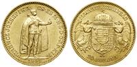 20 koron 1895 KB, Kremnica, złoto 6.77 g, próby 