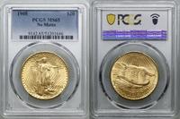 Stany Zjednoczone Ameryki (USA), 20 dolarów, 1908