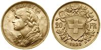 Szwajcaria, 20 franków, 1935 L-B