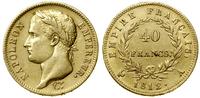 Francja, 40 franków, 1812 A