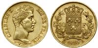 Francja, 40 franków, 1830 A