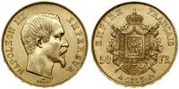 Francja, 50 franków, 1855 A