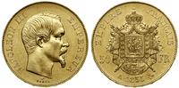 Francja, 50 franków, 1855 A