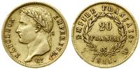 Francja, 20 franków, 1811 W