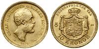 Szwecja, 10 koron, 1874 ST