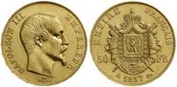 Francja, 50 franków, 1857 A