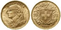 Szwajcaria, 20 franków, 1927 B