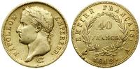 Francja, 40 franków, 1812 A