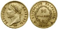 Francja, 20 franków, 1808 A