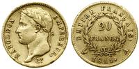 Francja, 20 franków, 1811 A