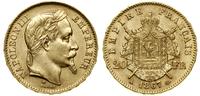 Francja, 20 franków, 1867 A
