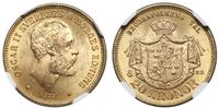 Szwecja, 20 koron, 1877 EB