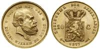 Niderlandy, 10 guldenów, 1877