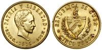 Kuba, 5 peso, 1915