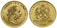 Austria, 4 floreny = 10 franków, 1892