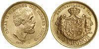Szwecja, 20 koron, 1879 EB