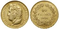 Francja, 40 franków, 1836 A