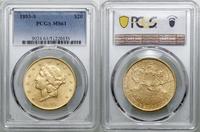 Stany Zjednoczone Ameryki (USA), 20 dolarów, 1893 S