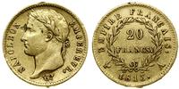 20 franków 1813 A, Paryż, głowa w wieńcu laurowy