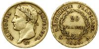 Francja, 20 franków, 1808 A