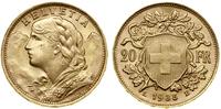 Szwajcaria, 20 franków, 1935 L-B