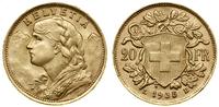 Szwajcaria, 20 franków, 1935 L-B
