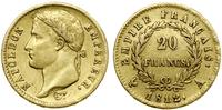 Francja, 20 franków, 1812 A