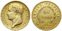 Francja, 40 franków, 1812 A