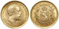Norwegia, 20 koron, 1902