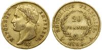 Francja, 20 franków, 1808 A