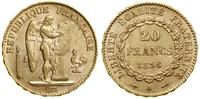 Francja, 20 franków, 1896 A