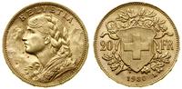 Szwajcaria, 20 franków, 1930 B