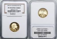 Stany Zjednoczone Ameryki (USA), 5 dolarów, 1999 W