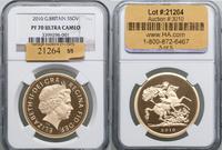 Wielka Brytania, 5 funtów (5 sovereigns), 2010