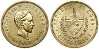 Kuba, 5 peso, 1916