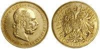 Austria, 20 koron, 1895
