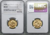 Australia, 1 funt (1 sovereign), 1920 P