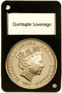 Gibraltar, 5 funtów (5 sovereign), 2017