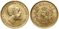 Norwegia, 20 koron, 1876